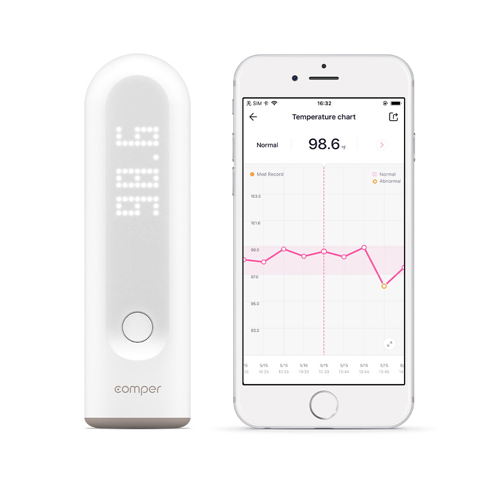Medical thermometer - Smart - Comper Healthcare - infrared / non