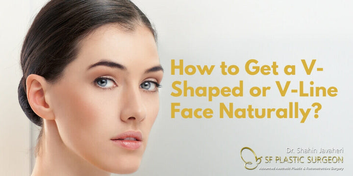 How do get a V-shaped face naturally?